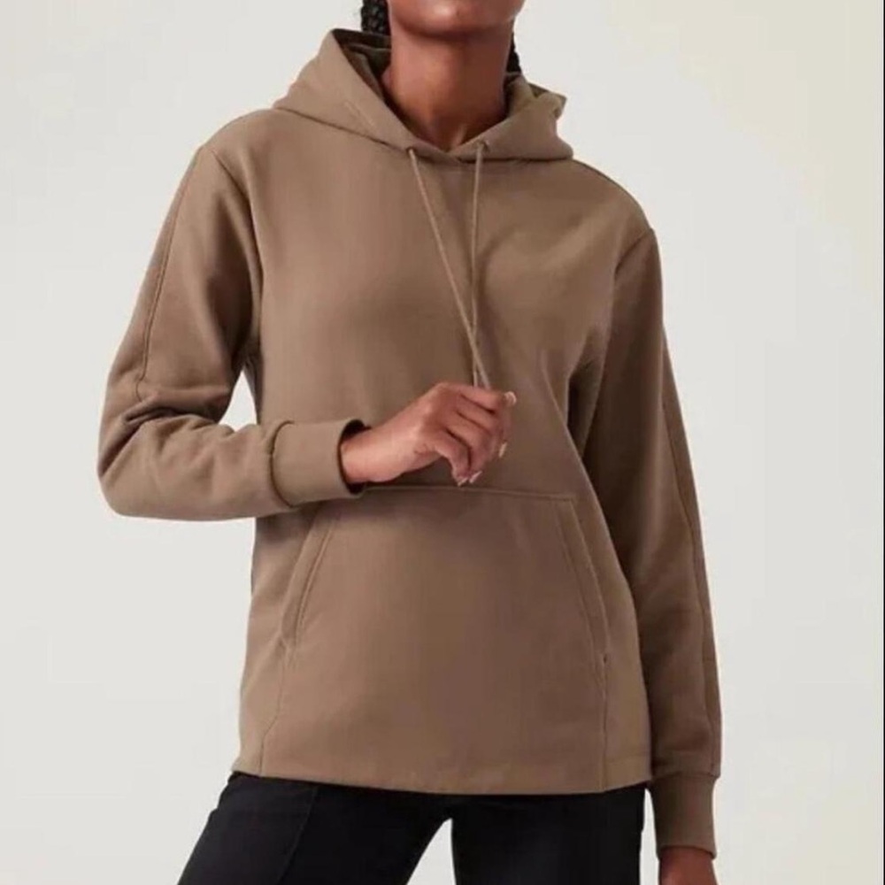 Athleta Retroplush Hoodie Sweatshirt size small